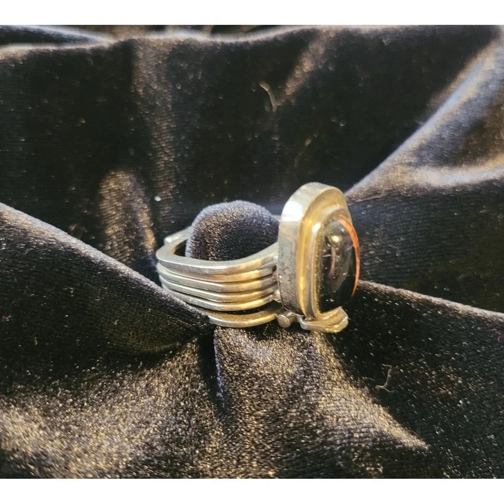 Silver Convertible Ring To Bracelet - Picture 2 of 16